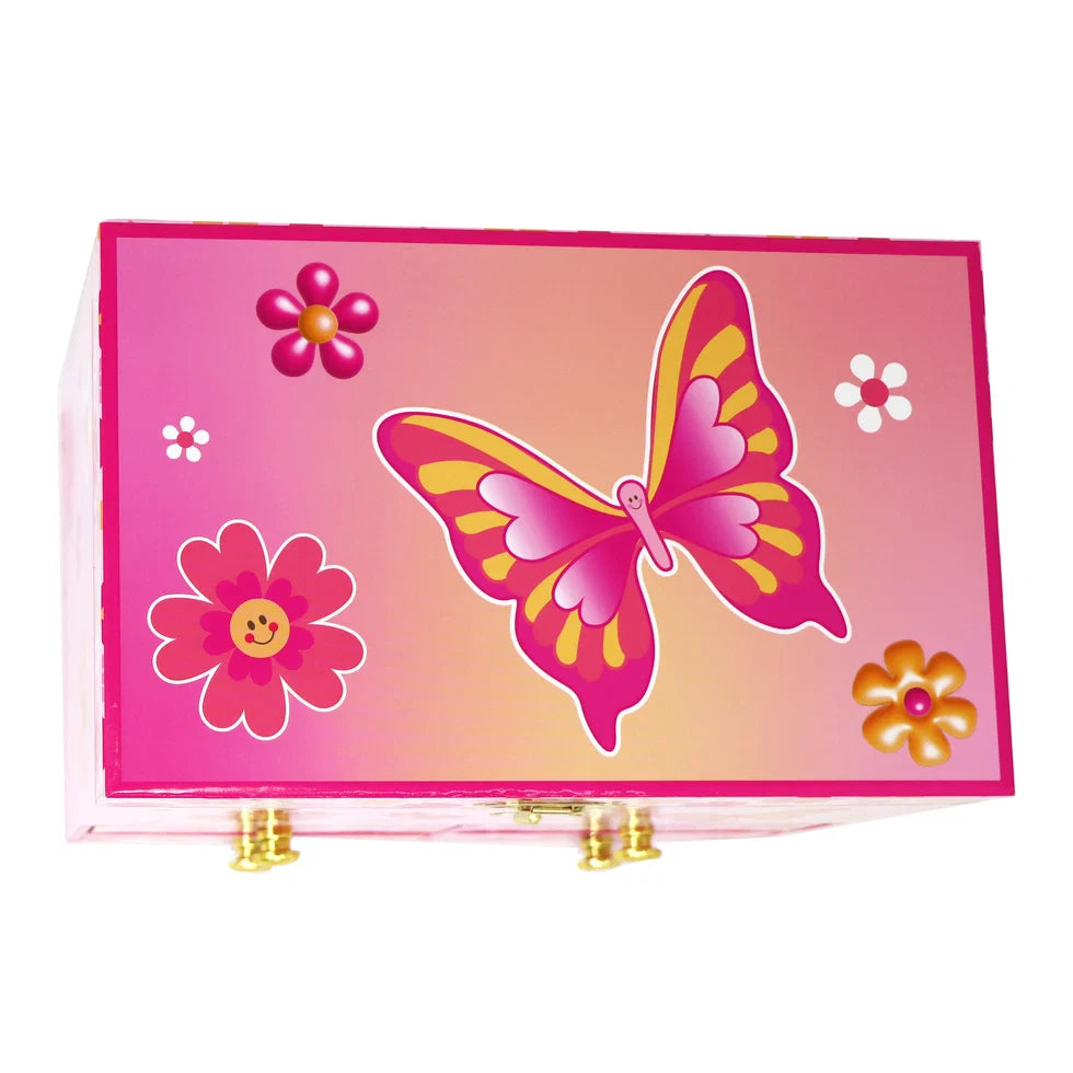 PINK POPPY VIBRANT JEWELLERY BOX MED