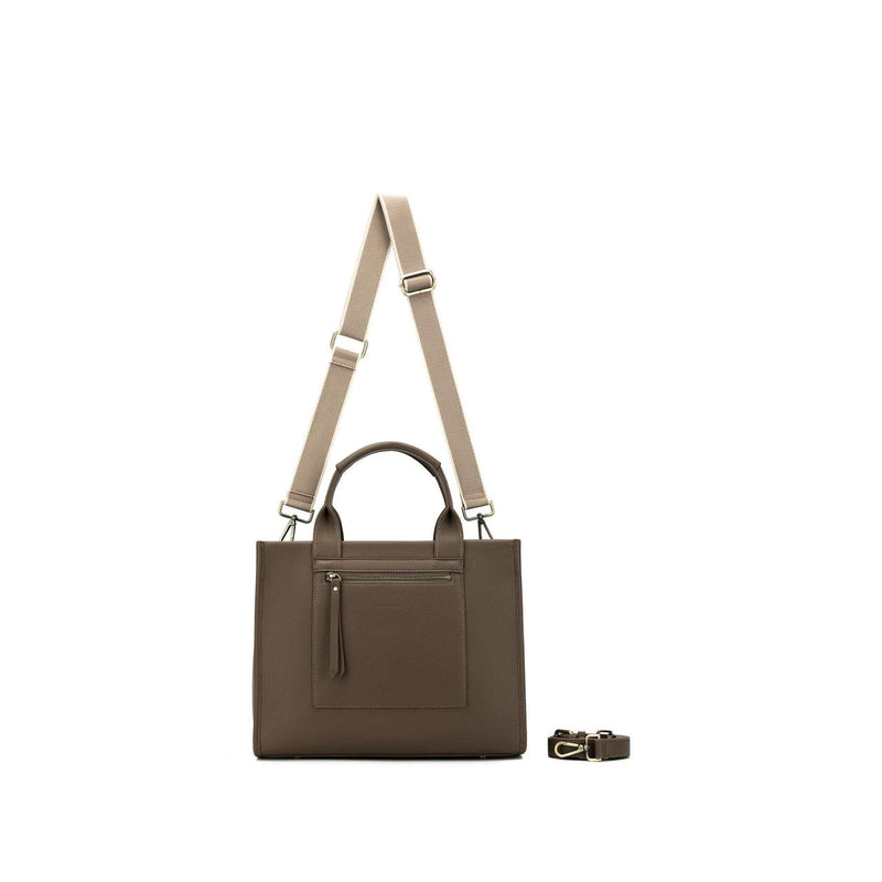 MID TOWN DARK TAUPE BAG