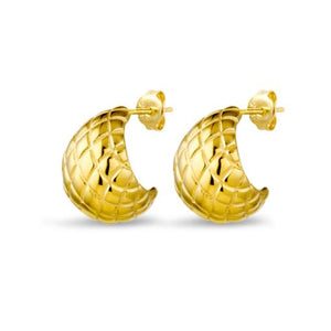 S STEEL GP CRISS CROSS EARRINGS S STEEL GP CRISS CROSS EARRINGS