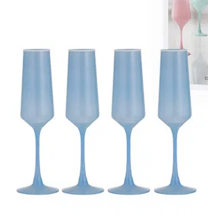 CHELSEA SKY 4PK CHAMPAGNE GLASSES CHELSEA SKY 4PK CHAMPAGNE GLASSES