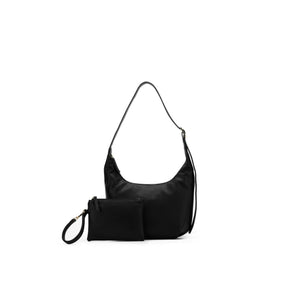 CAMILLE BLK HOBO SHOULDER BAG CAMILLE BLK HOBO SHOULDER BAG