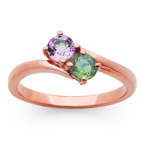 9RG PERIDOT & PINK TOURMALINE RING 9RG PERIDOT & PINK TOURMALINE RING