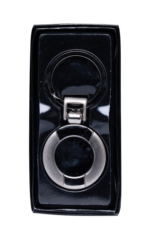 SILVER CIRCLE KEYRING SILVER CIRCLE KEYRING