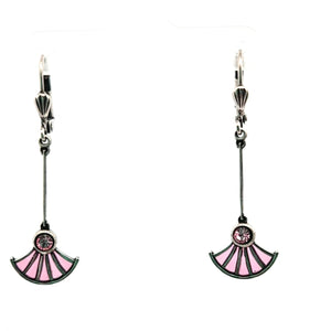 AU BOUT DES REVES PINK DROP EARRINGS AU BOUT DES REVES PINK DROP EARRINGS