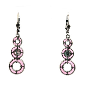 AU BOUT DES REVES PINK DROP EARRINGS AU BOUT DES REVES PINK DROP EARRINGS
