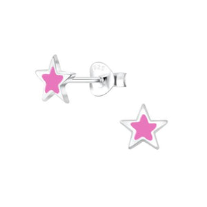 STERLING SILVER STAR STUD EARRINGS STERLING SILVER STAR STUD EARRINGS