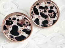 UNTAMED SLITHER SNAKE SMALL STUD - ROSE GOLD UNTAMED SLITHER SNAKE SMALL STUD - ROSE GOLD