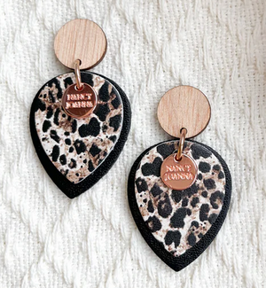 UNTAMED ROAR WATER DROP EARRINGS - SILVER UNTAMED ROAR WATER DROP EARRINGS - SILVER