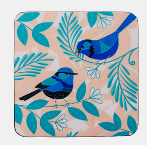 COASTERS - BLUE WREN COASTERS - BLUE WREN