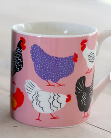 CERAMIC MUG - BRIGHT HEN CERAMIC MUG - BRIGHT HEN