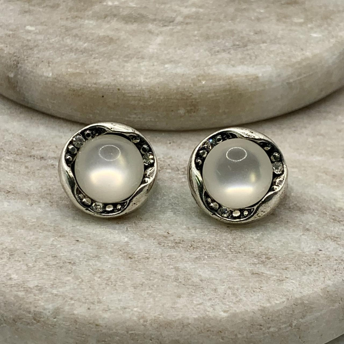 LUNA DIAMONTE CLIP ON EARRINGS