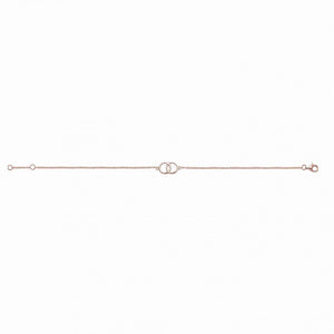 STERLING SILVER ROSE GOLD PLATED BRACELET STERLING SILVER ROSE GOLD PLATED BRACELET