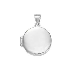 STERLING SILVER CIRCLE LOCKET STERLING SILVER CIRCLE LOCKET