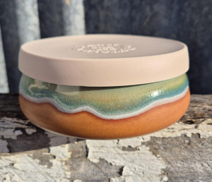 CERAMIC TRAVEL BOWL - CORAL DREAMING SMALL CERAMIC TRAVEL BOWL - CORAL DREAMING SMALL