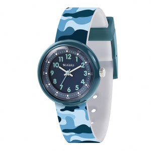 TIKKERS BLUE CAM SILICONE STRAP TIKKERS BLUE CAM SILICONE STRAP