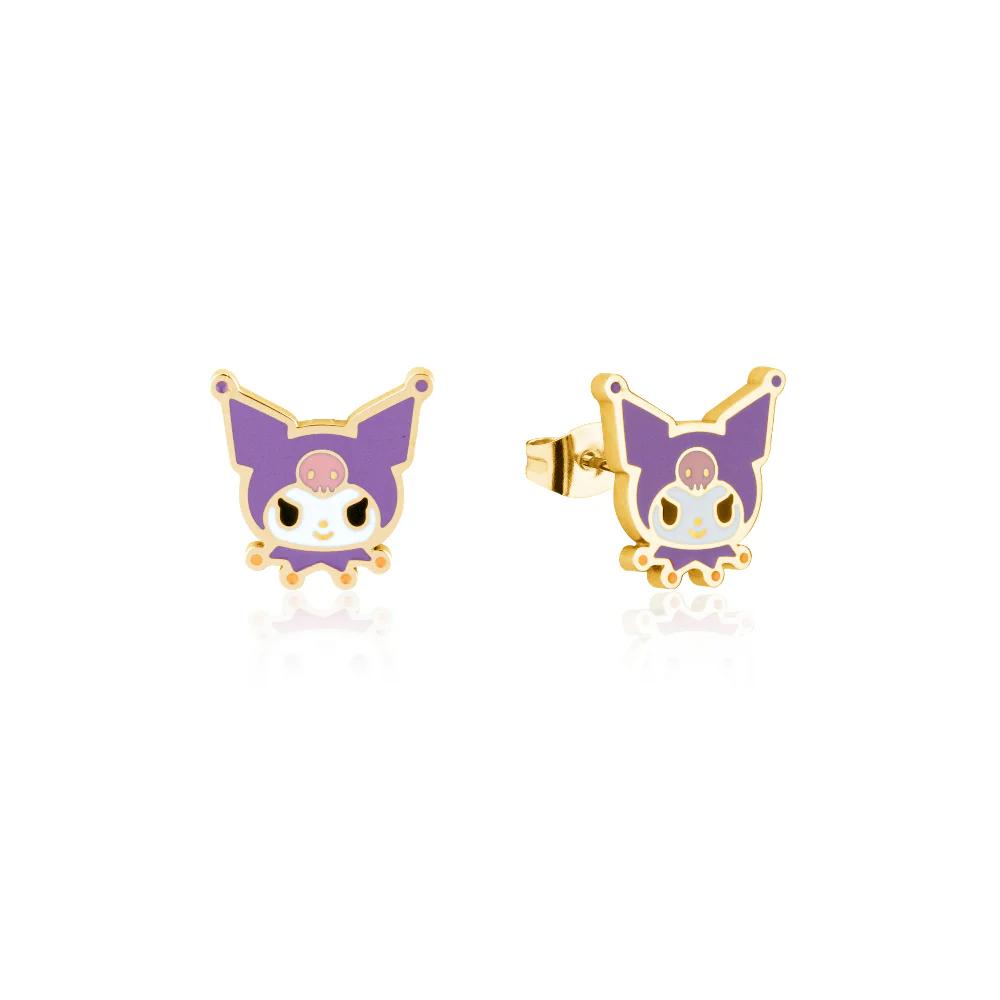 ECC Sanrio Hello Kitty Kuromi Stud Earrings GP