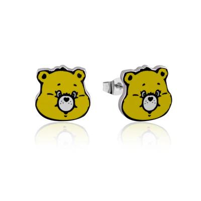 ECC Care Bears Funshine Bear Enamel Stud Earrings
