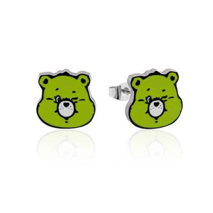 ECC Care Bears Good Luck Bear Enamel Stud Earrings ECC Care Bears Good Luck Bear Enamel Stud Earrings