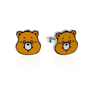 ECC Care Bears Tenderheart Bear Enamel Stud Earrings ECC Care Bears Tenderheart Bear Enamel Stud Earrings