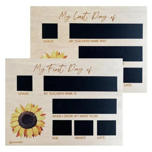 Sunflower Reversible First Day / Last Day - Back To School Sunflower Reversible First Day / Last Day - Back To School