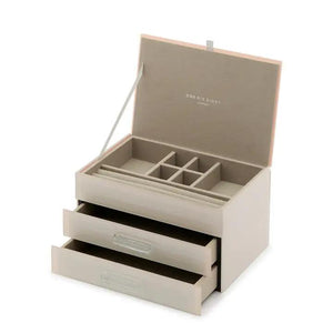 Gabriella Nude Medium Jewellery Box Gabriella Nude Medium Jewellery Box