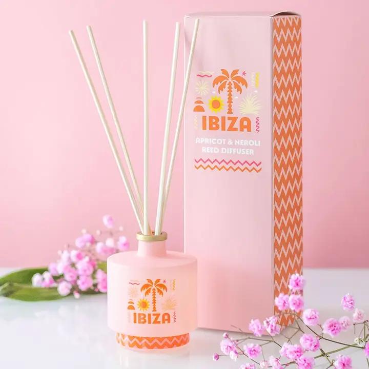 Ibiza Sunrise Apricot & Neroli Scented Reed Diffuser 100ML