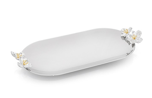 BLOSSOM DECO OVAL TRAY