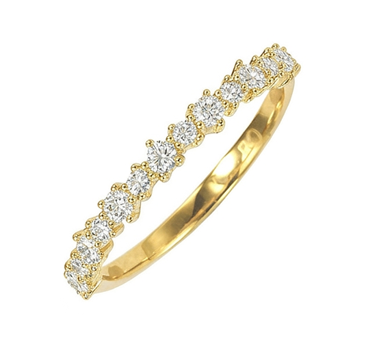 9CT YG SOFIA ANNIVERSARY RING