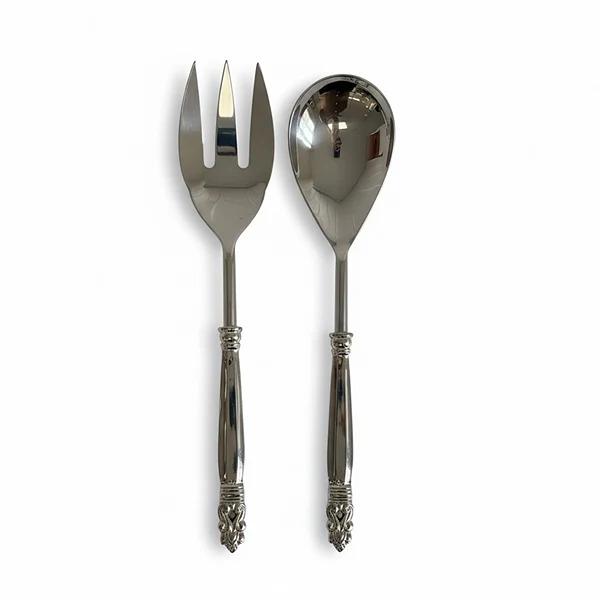 VICTORIANA ACORN SALAD SERVERS
