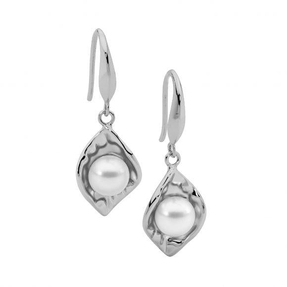 SS FWP DROP EARRINGS