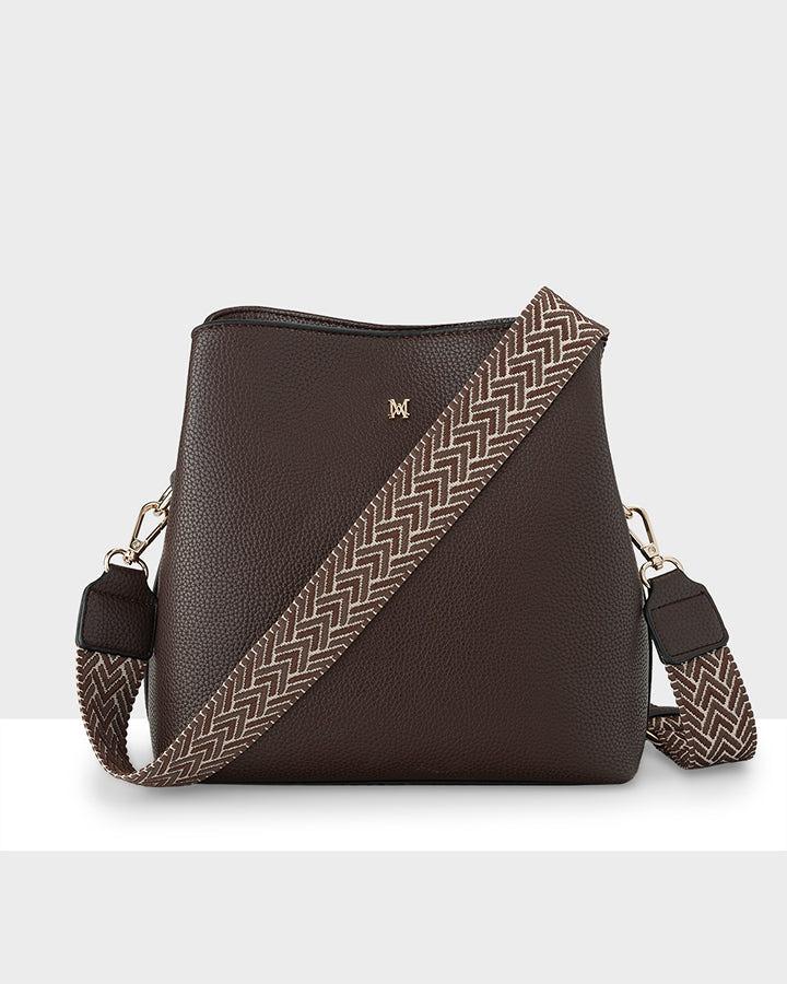 MADISON JOANIE BUCKET BAG CHOCOLATE