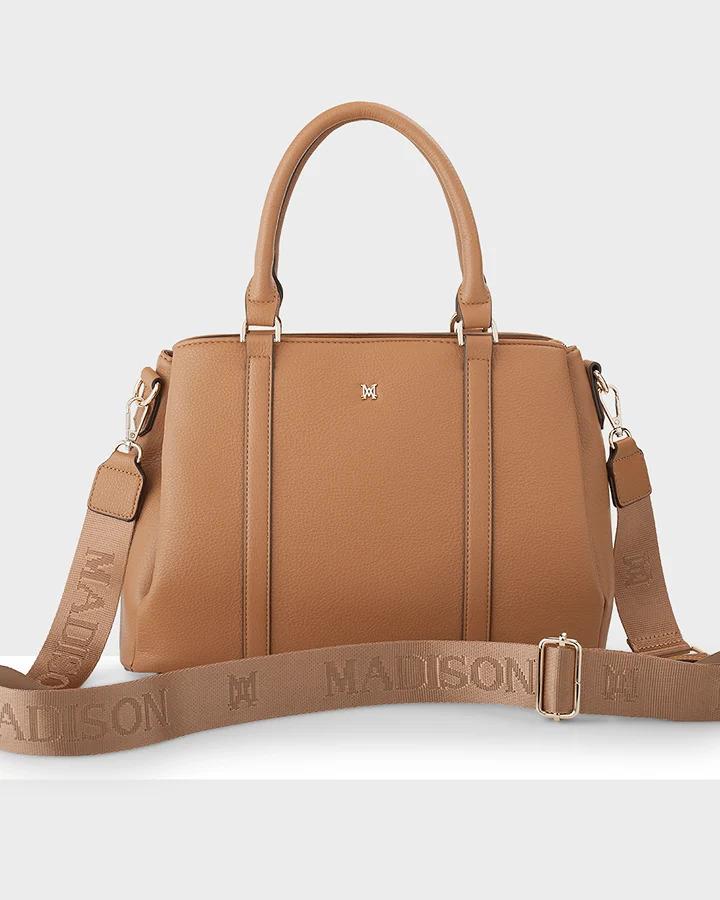 MADISON PATRICIA SATCHEL HONEY