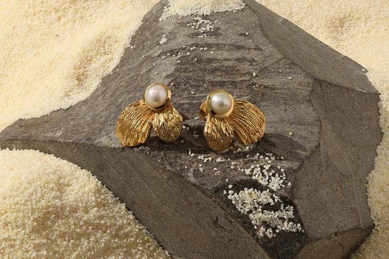 CHRYSSA GP FWP FLORA EARRINGS