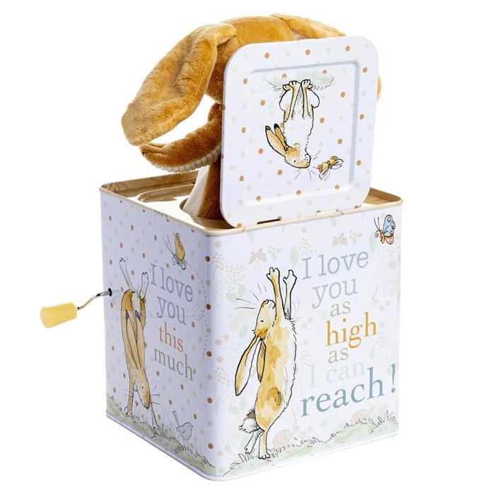 GUESS HOW MUCH I LOVE YOU NUTBROWN HARE JACK-IN-THE-BOX