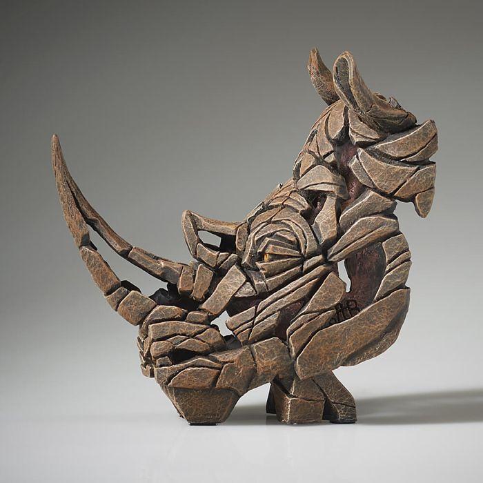 EDGE MINIATURE RHINOCEROS BUST