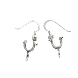SS HORSE SPUR DANGLE EARRINGS SS HORSE SPUR DANGLE EARRINGS