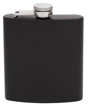 MATT BLACK 60Z FLASK MATT BLACK 60Z FLASK