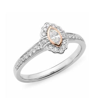 9WG & RG DIAMOND RING 9WG & RG DIAMOND RING