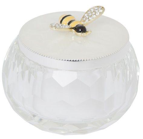 GLASS BEE JEWELLERY HOLDER