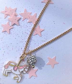 Unicorn Carousel Necklace Unicorn Carousel Necklace
