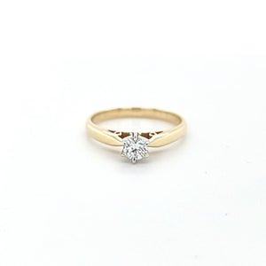 9 TT DIAMOND SOLITAIRE RING 9 TT DIAMOND SOLITAIRE RING