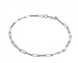 SS OBLONG LINK ANKLET SS OBLONG LINK ANKLET