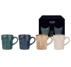 ELAN ASSORTED 4 MUG PACK ELAN ASSORTED 4 MUG PACK