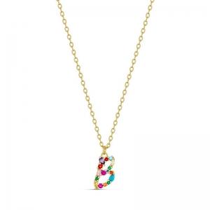 SS GP MULTI COLOURED PENDANT - B SS GP MULTI COLOURED PENDANT - B
