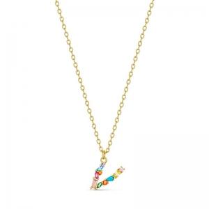 SS GP MULTI COLOURED PENDANT - V SS GP MULTI COLOURED PENDANT - V