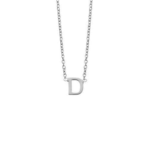 SS LETTER NECKLACE - D SS LETTER NECKLACE - D
