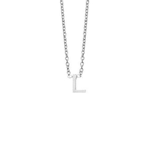 SS LETTER NECKLACE - L SS LETTER NECKLACE - L