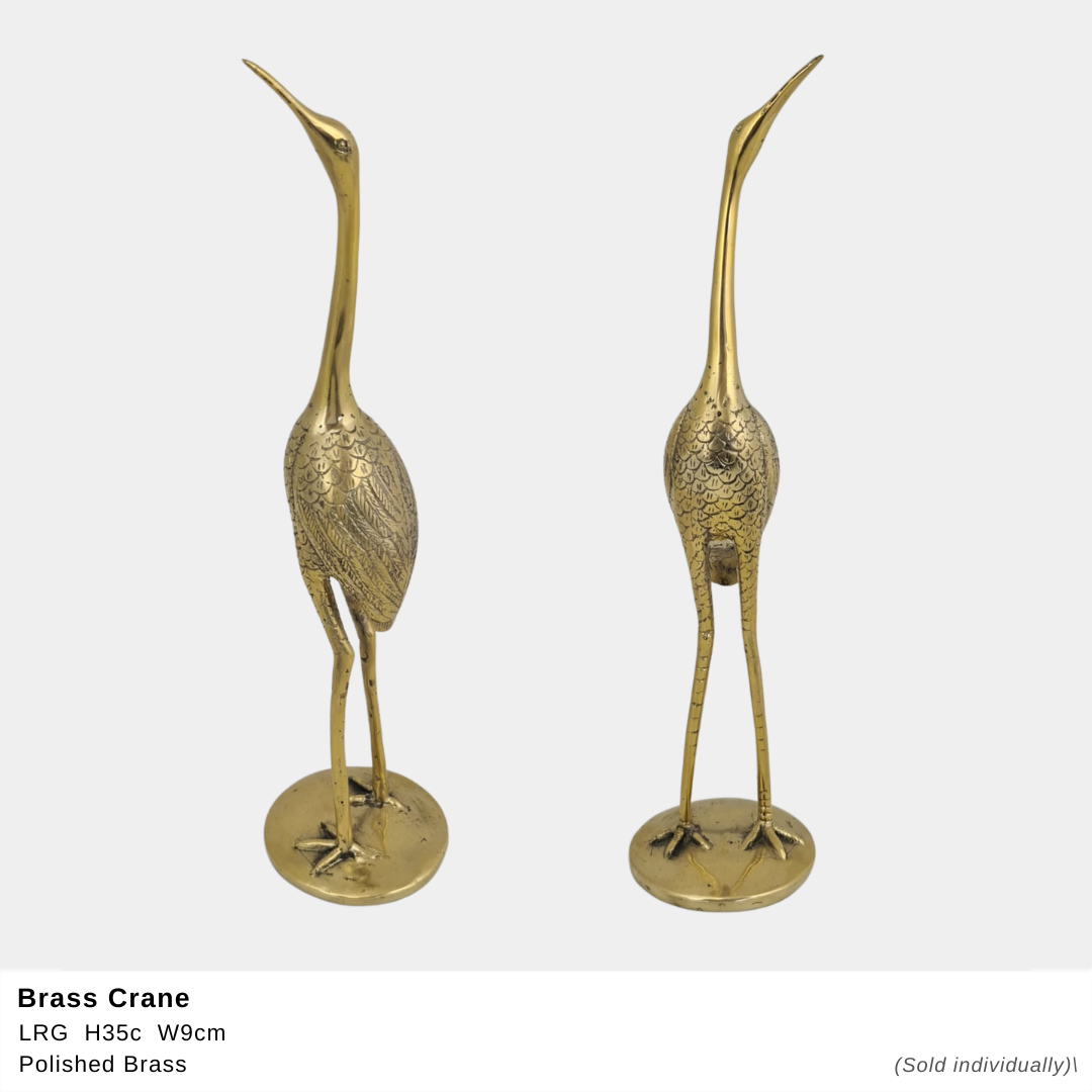 GOLD BRASS CRANE