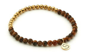 TIGERS EYE GOLD BRACELET TIGERS EYE GOLD BRACELET