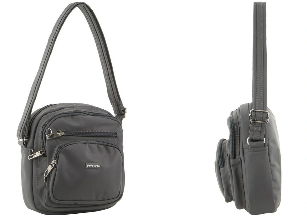 PIERRE CARDIN CROSSBODY BAG GREY